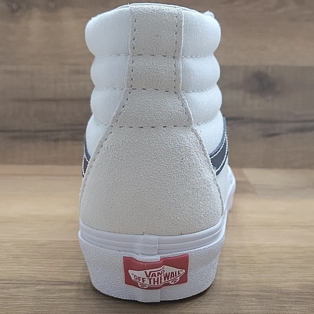 Van's SK8-Hi Brand new in the box no lid authentic uper textile and leather .